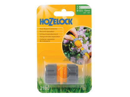 Hozelock 2100 Hose Repair Connector 12.5-15mm (1/2 - 5/8in)