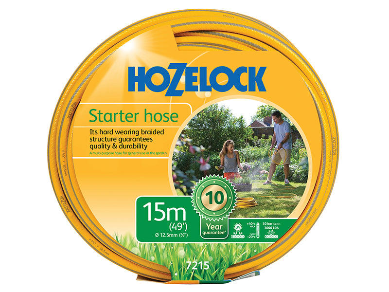 Hozelock Starter Hose 15m 12.5mm (1/2in) Diameter