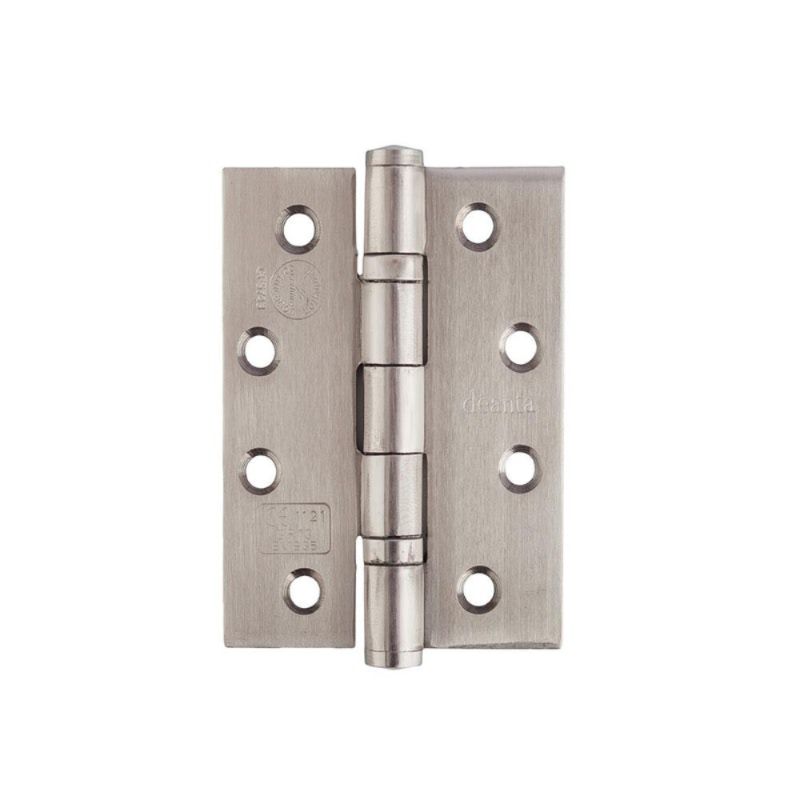 Deanta Steel Hinge Pair 102mm x 76mm x 3mm