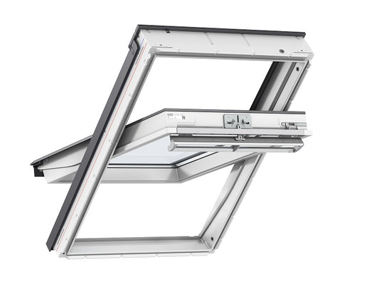 Image for Velux GGU 0062 White Centre Pivot Window MK10 (78 x 160 cm)