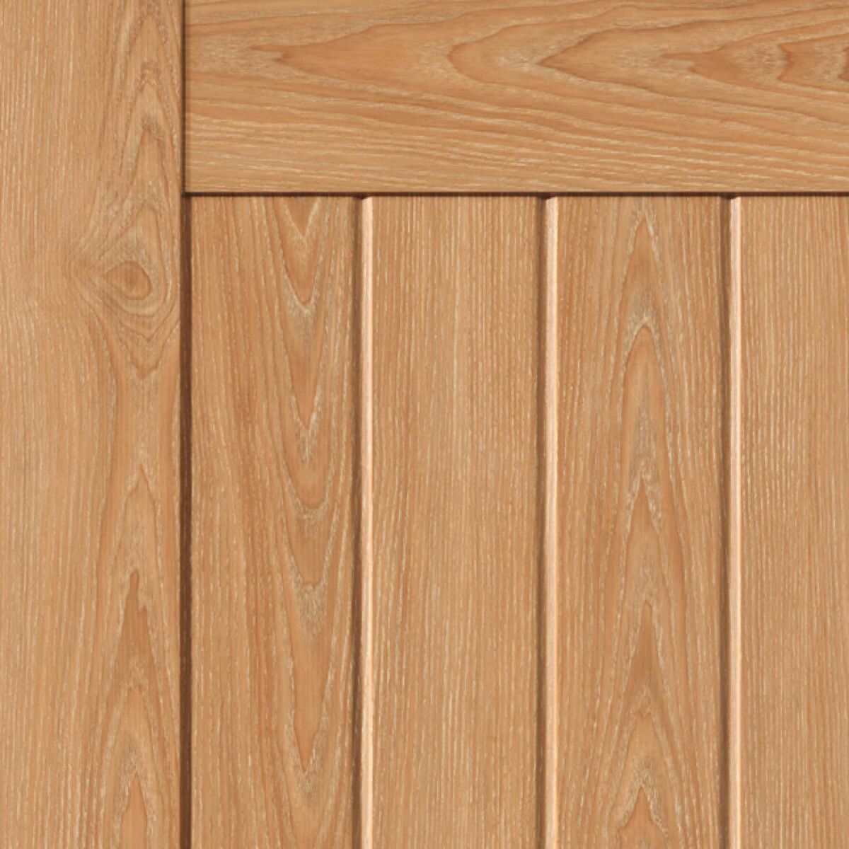 Image for JB Kind Hudson Oak Effect Laminate Cottage Internal Door