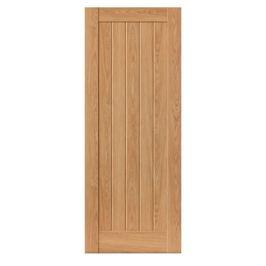 Image for JB Kind Hudson Oak Effect Laminate Cottage Internal Door