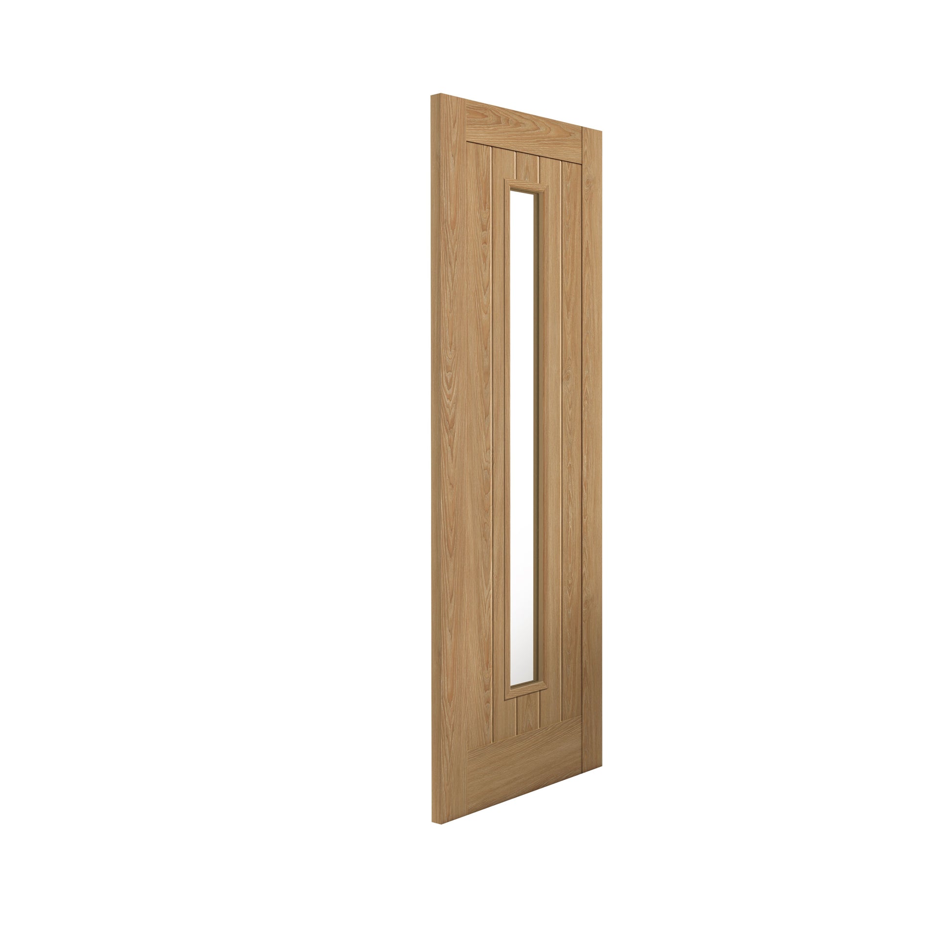 Image for JB Kind Hudson Glazed Oak Effect Laminate Cottage Internal Door