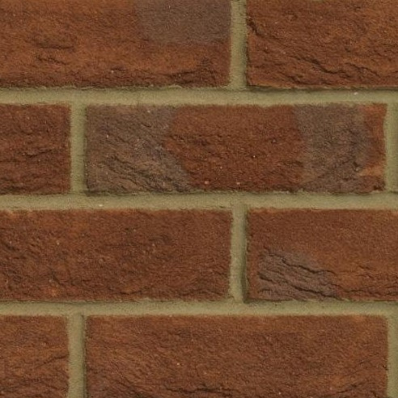 Forterra Ecostock Oakthorpe Red Multi Stock Bricks 65mm - Pack of 495