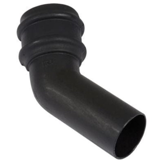 Brett Martin Cascade Round 68mm 135 Degree Spigot Bend (Cast Iron Effect)