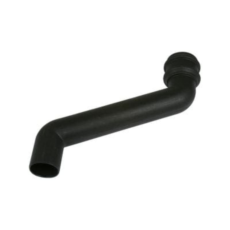 Brett Martin Cascade Round 68mm Down Pipe 305mm Offset (Cast Iron Effect)