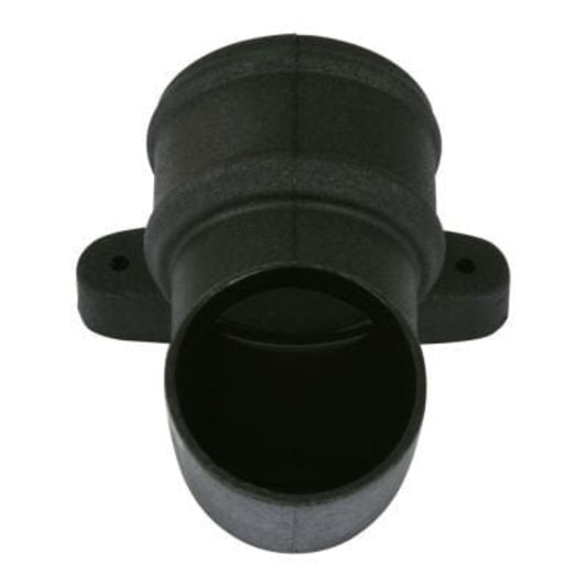 Brett Martin Cascade 105mm Down Pipe Shoe With Lug (Cast Iron Effect)