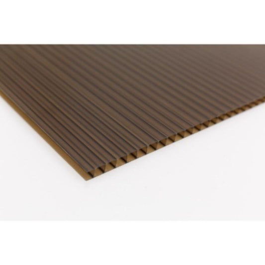 Twinwall Polycarbonate Sheet Bronze - All Sizes