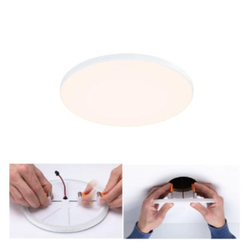 VariFit Veluna Edge Round LED Recessed Panel IP44