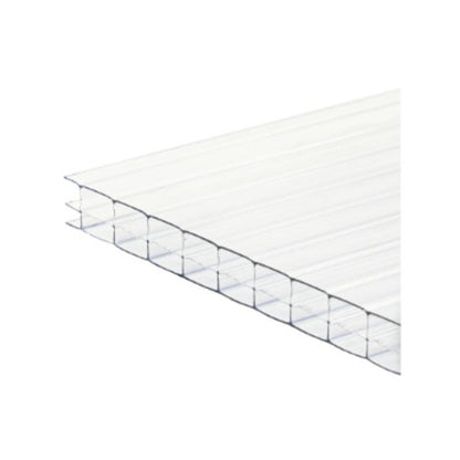 Triplewall polycarbonate sheet Clear - All sizes