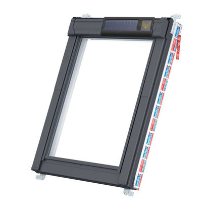 Keylite White PVC Centre Pivot Roof Window Hi-Therm Solar - All Sizes