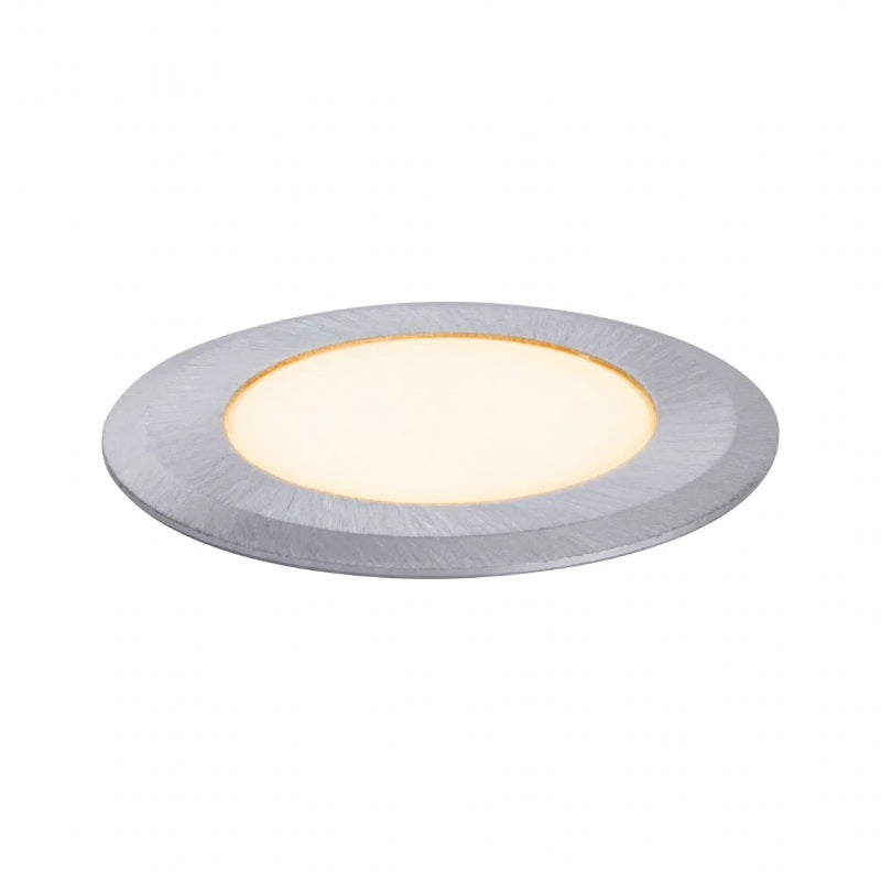 Outdoor 230V Gold LED Recessed Floor Light IP65 - Insect Friendly