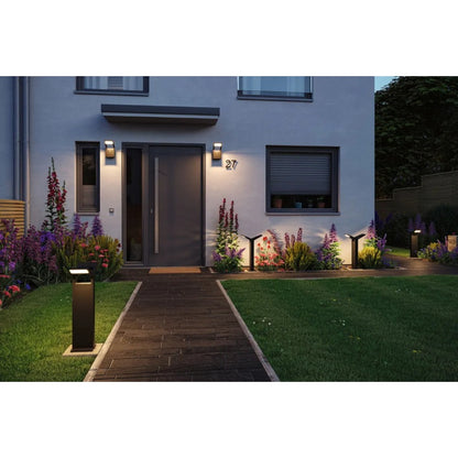 Outdoor 230V Juntea LED Bollard Light - Dual Light