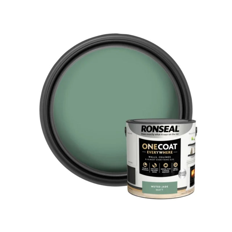 Ronseal One Coat Everywhere Interior Paint 2.5 Litres - All Colours