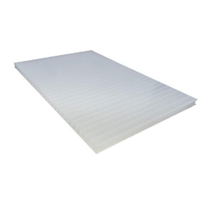 Twinwall polycarbonate sheet Opal - All Sizes