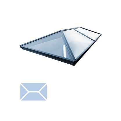 Keylite Flat Roof Lantern System - All Sizes