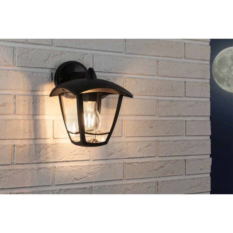 Outdoor 230V Classic Curved Exterior Wall Light