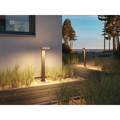 Outdoor 230V Zenera Seawater Resistant LED Bollard Light