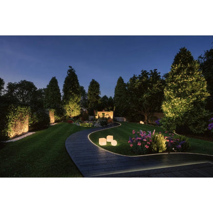 Outdoor Plug & Shine LED Stone