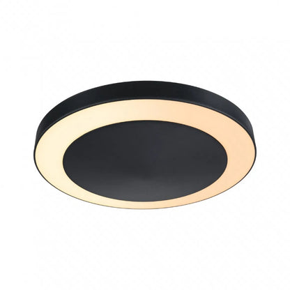 Outdoor 230V Circula Dusk Sensor Insect Friendly LED Ceiling Light - All Colours