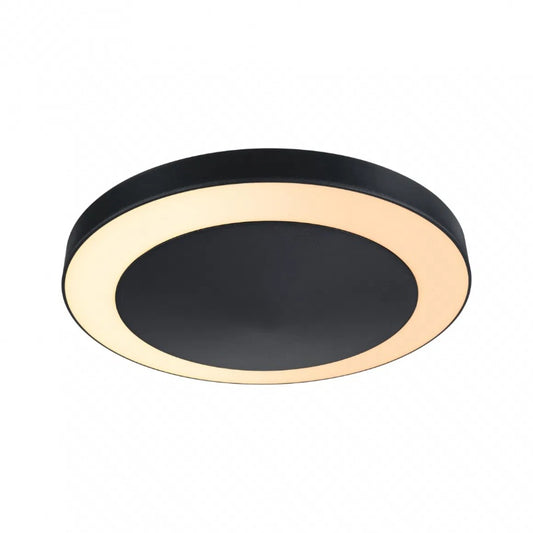 Outdoor 230V Circula Dusk Sensor Insect Friendly LED Ceiling Light - All Colours