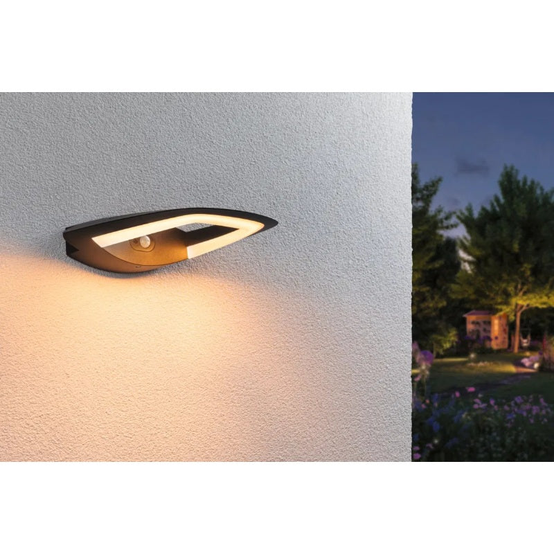 Outdoor 230V Akena Motion Detector Insect Friendly LED Exterior Wall Light