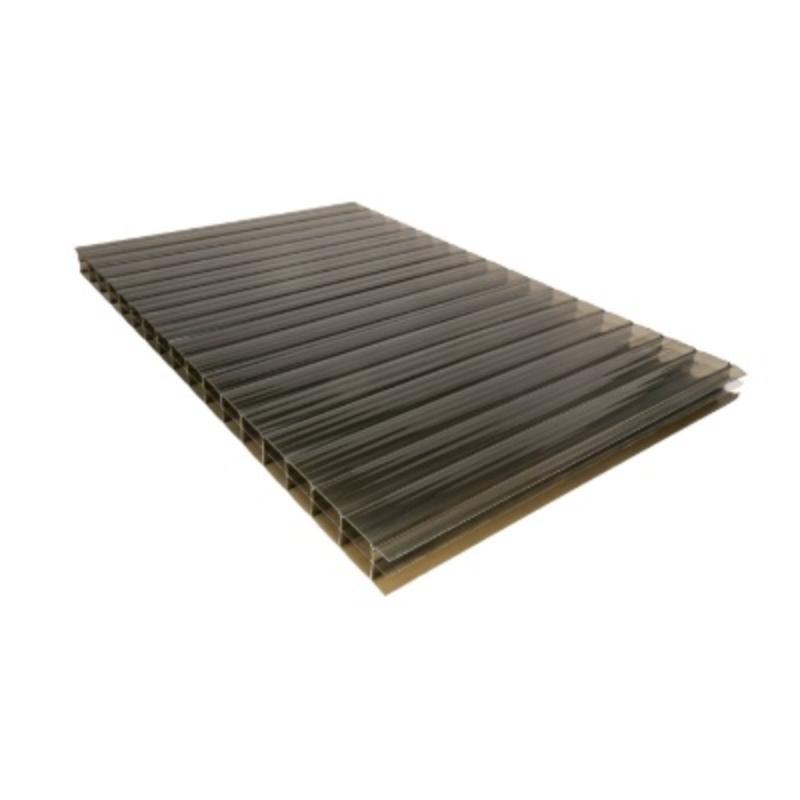 Triplewall polycarbonate sheet Bronze - All Sizes