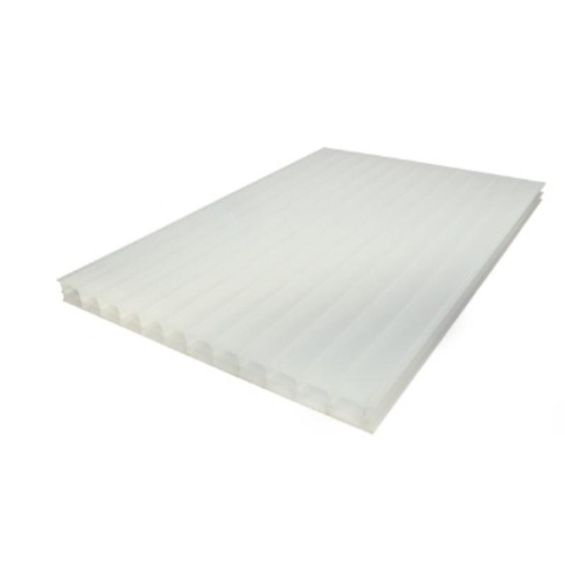 Triplewall polycarbonate sheet Opal - All Sizes