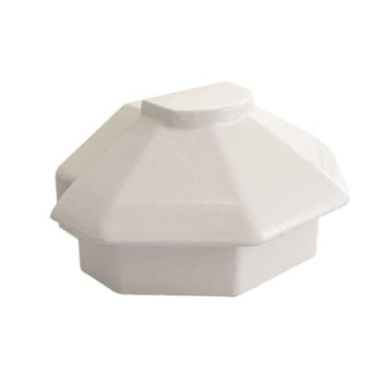 Cresfinex Ridge MK4 100mm Radius End Cap White