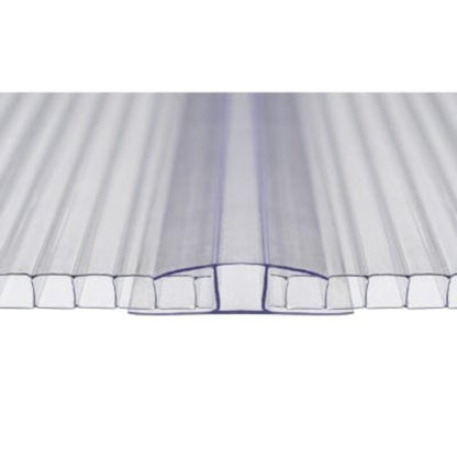 Polycarbonate H profile Clear - All Sizes