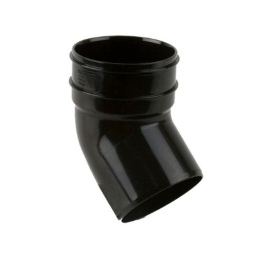 Brett Martin Solvent Soil 135 Degree Single Socket Bend x 110mm - Black 