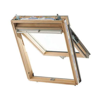 Keylite Pine Top Hung Roof Window Hi-Therm - All Sizes