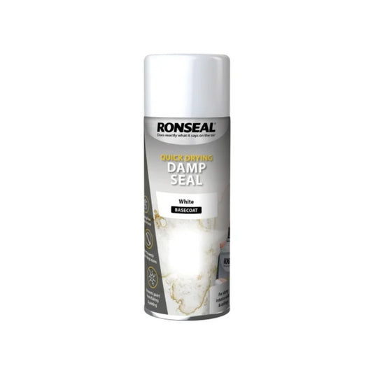 Ronseal Quick Dry Damp Seal Aerosol - White x 400ml