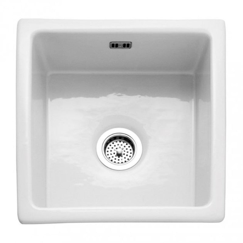 RAK Gourmet Kitchen Sink 6 Square Over / Under Mount Fireclay 