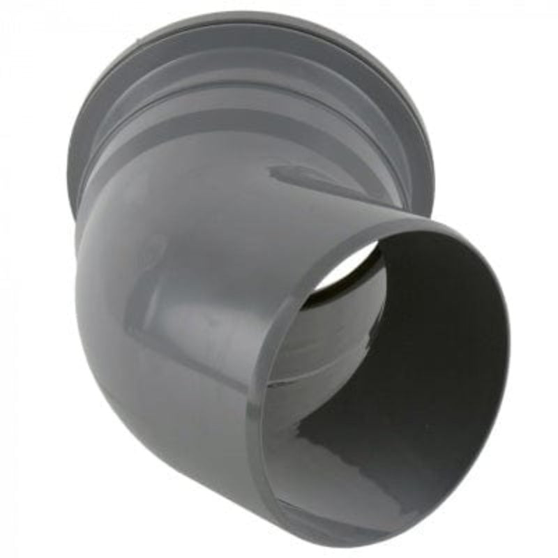 Brett Martin Soil 160mm 135 Degree Single Socket Bend - Grey