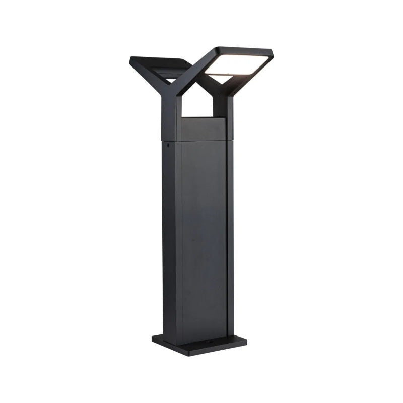 Outdoor 230V Juntea LED Bollard Light - Dual Light