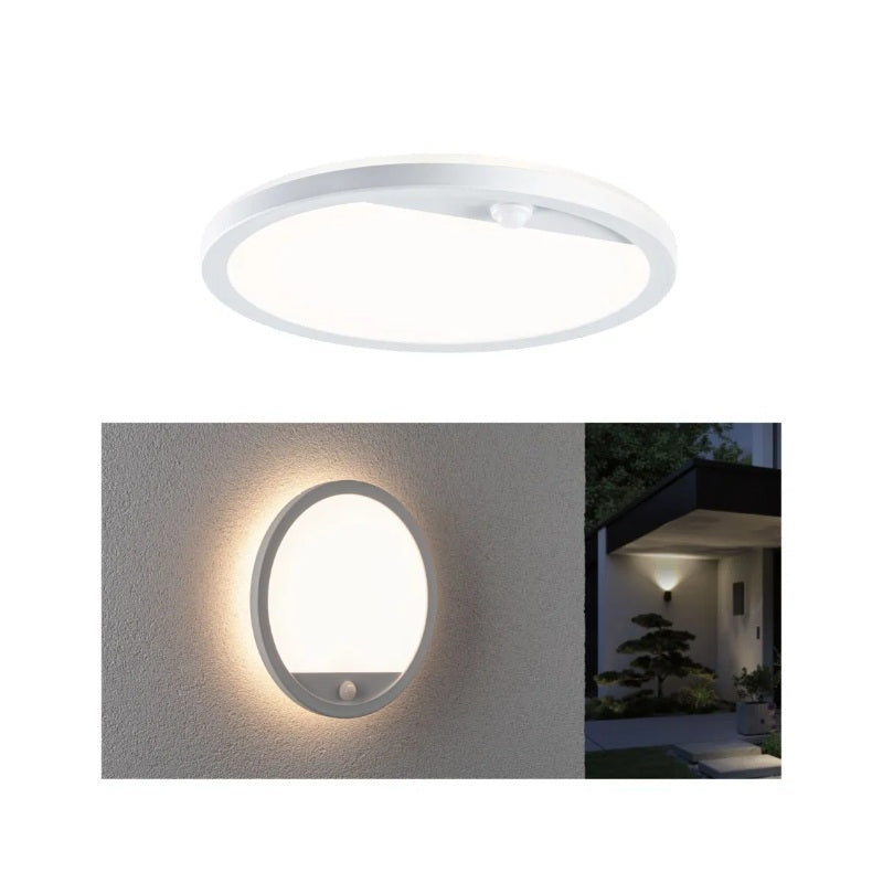 Outdoor 230V Lamina Backlight Motion Detector Seawater Resistant LED Exterior Panel