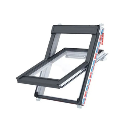 Keylite White Painted Centre Pivot Roof Window Hi-Therm - All Sizes