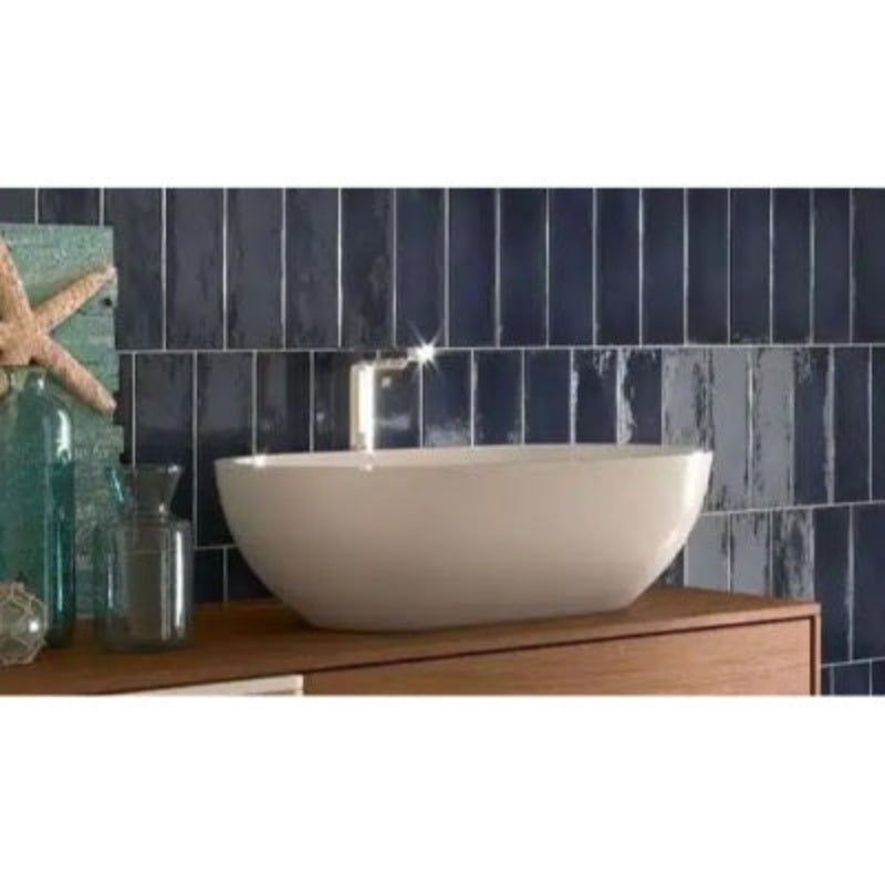 Vermont Brick Ceramic Gloss Wall Tile 75mm x 230mm (30 per Box)