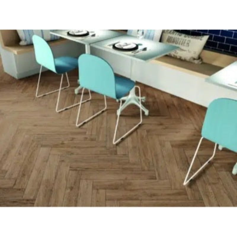 Nebraska Porcelain Wood Effect Matt Wall and Floor Tile 800mm x 200mm (9 per Box)