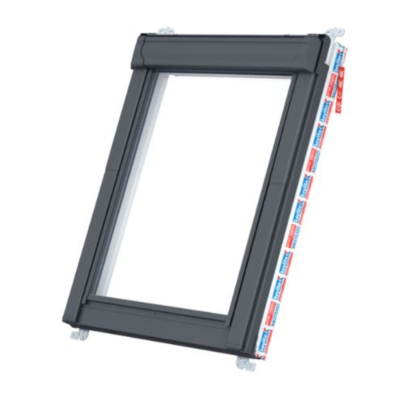 Keylite White Painted Centre Pivot Roof Window Hi-Therm Standard Electric - All Sizes