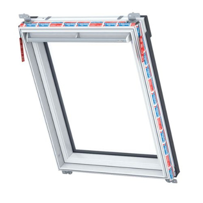 Keylite White PVC Centre Pivot Roof Window Hi-Therm Standard Electric - All Sizes