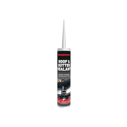 Ronseal Thompsons Roof and Gutter Sealant - Black x 310ml