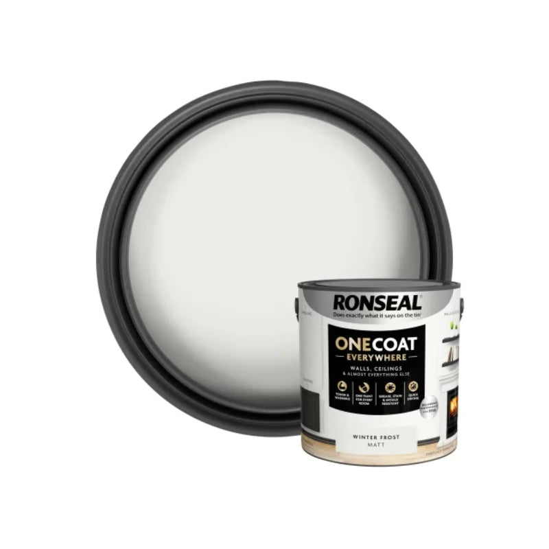 Ronseal One Coat Everywhere Interior Paint 2.5 Litres - All Colours