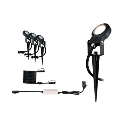 Outdoor Plug & Shine LED Garden Spotlight Sting