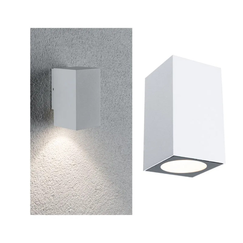 Outdoor 230V Flame LED Exterior Wall Light - All Colours