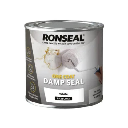 Ronseal One Coat Damp Seal White - All Sizes