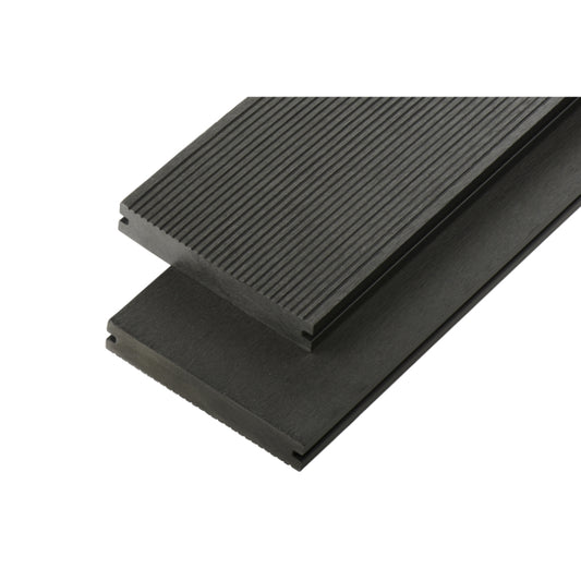 Cladco Composite Bullnose Decking Board 150mm x 25mm x 4m - All Colours