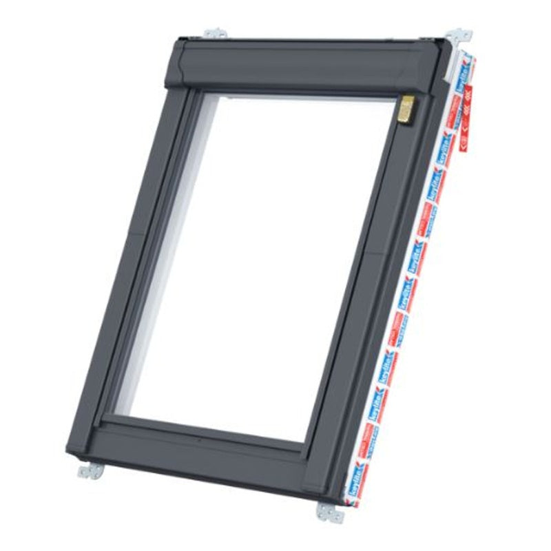 Keylite White PVC Centre Pivot Roof Window Hi-Therm Standard Electric - All Sizes