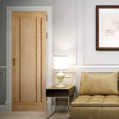 LPD Oak Lincoln Panelled Pre-Finished Internal Door - 2040mm x 726mm